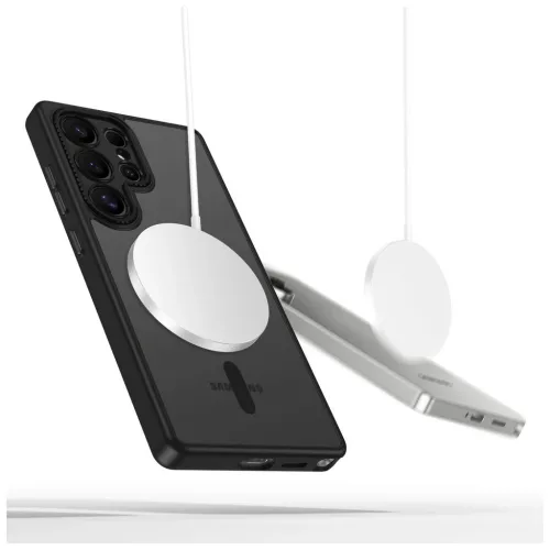 TECH-PROTECT MAGCAM MAGSAFE GALAXY S25 készülékhez tok Ultra Matte fekete