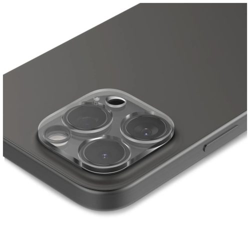 SPIGEN OPTIK.TR kameravédő 2-PACK iPhone 14 Pro / Max / 15 Pro / Max / 16 Pro / Max készülékhez CRYSTAL CLEAR