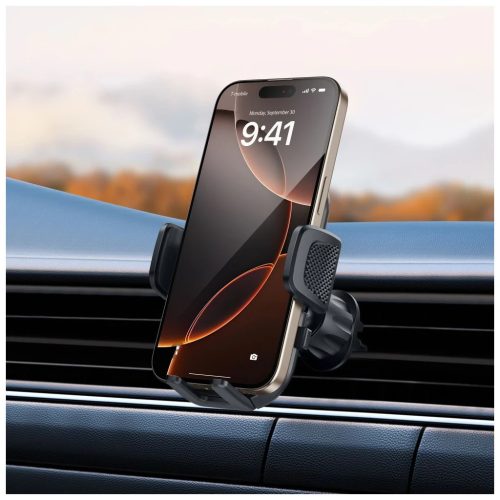 TECH-PROTECT V8 univerzális műszerfal- és légbeömlő autós tartó fekete