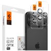 Spigen Optik Pro GLAS.TR "EZ FIT" kameravédő 2 db iPhone 14 Pro/Max, 15 Pro/Max, 16 Pro/Max, 17 Pro/Max készülékhez kristálytiszta