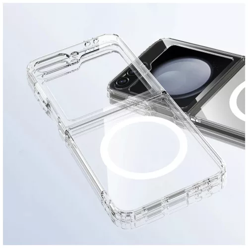 TECH-PROTECT FLEXAIR HYBRID MAGSAFE GALAXY Z FLIP 6 / 7 FE készülékhez átlátszó tok