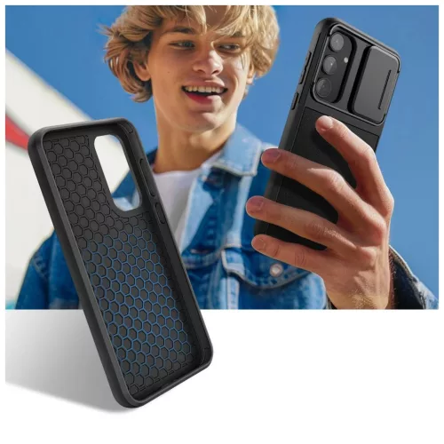 TECH-PROTECT VELAR CAM+ tok GALAXY A35 / A55 5G készülékhez fekete