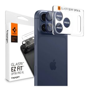   Spigen Optik Pro XL GLAS.TR "EZ FIT" kameravédő iPhone 17 Pro Max készülékhez kék