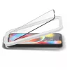 Edzett üveg kijelzővédő SPIGEN ALM GLASS FC 2-PACK iPhone 13 / 13 Pro / 14 / 16e/17e készülékhez fekete