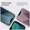 SPIGEN GLAS.TR "EZ FIT" 2-PACK iPhone 13 / 13 Pro / 14 / 16E készülékhez temperált üveg kijelzővédő PRIVACY