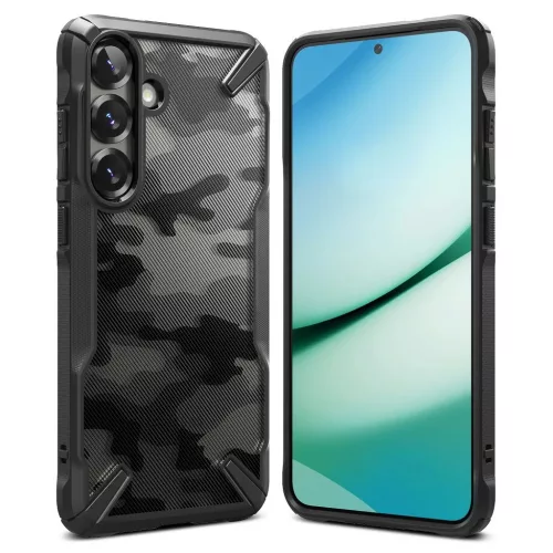 RINGKE FUSION X tok GALAXY S25+ PLUS készülékhez CAMO fekete