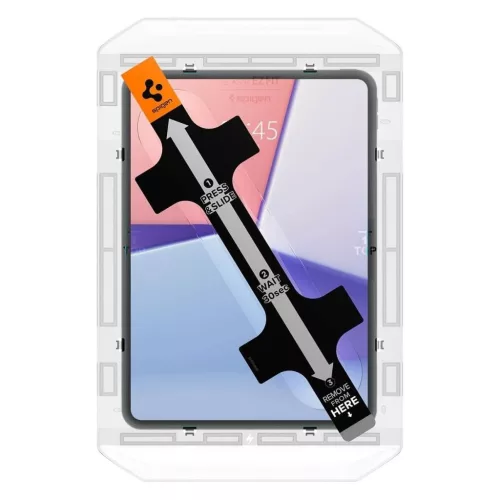 Temperált üveg SPIGEN GLAS.TR "EZ FIT" iPad Pro 11” 5/6/2024-2025 készülékhez átlátszó