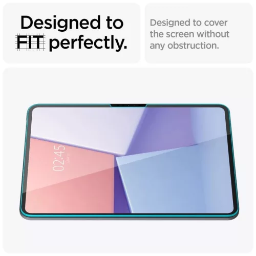Temperált üveg SPIGEN GLAS.TR "EZ FIT" iPad Pro 11” 5/6/2024-2025 készülékhez átlátszó
