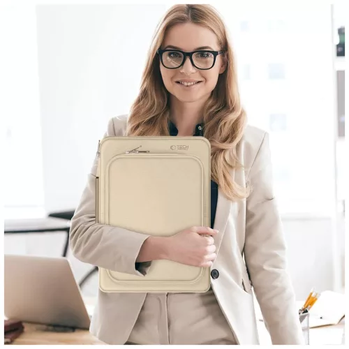 TECH-PROTECT BASIC BAG laptop táska 15-16 sivatagi bézs