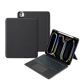   TECH-PROTECT SCMAG toll + billentyűzet iPad Pro 13” készülékhez 7 / 8 / 2024-2025 fekete