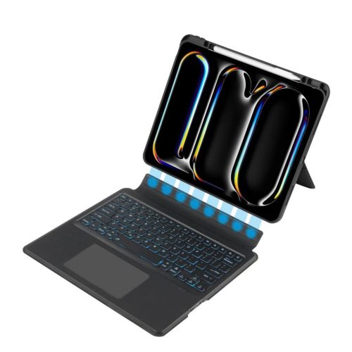 TECH-PROTECT SCMAG toll + billentyűzet iPad Pro 13” készülékhez 7 / 8 / 2024-2025 fekete