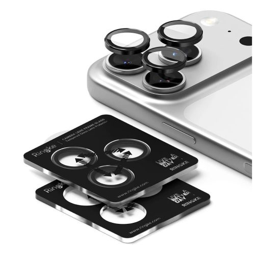 Ringke Kamerakeret-védő 2 db – iPhone 17 Pro / 17 Pro Max készülékhez – fekete
