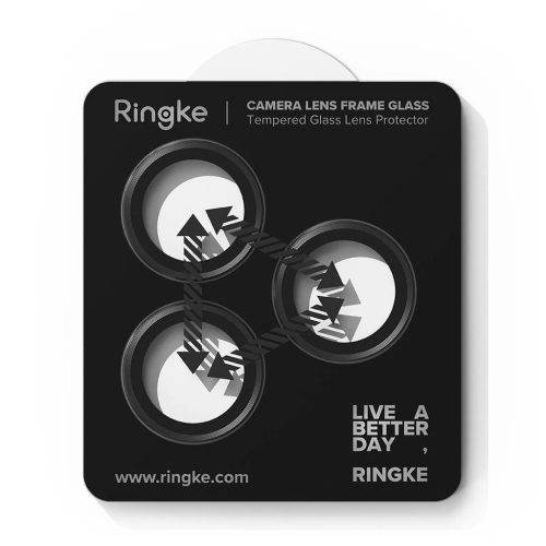 Ringke Kamerakeret-védő 2 db – iPhone 17 Pro / 17 Pro Max készülékhez – fekete