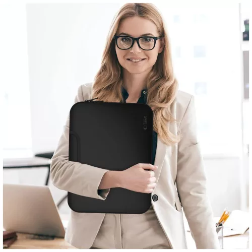 TECH-PROTECT neopren táska laptop 13-14 készülékhez fekete