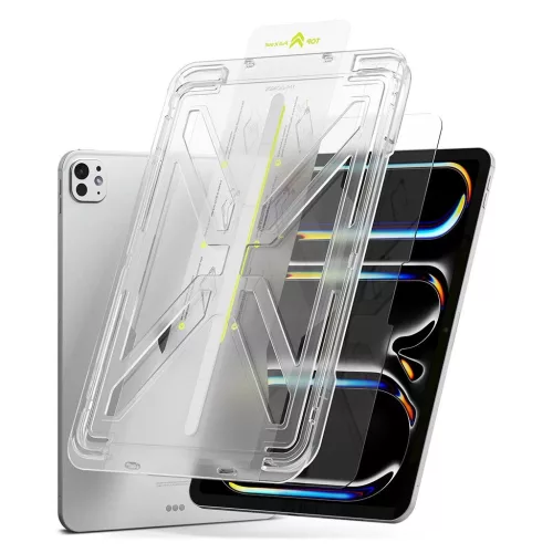 Edzett üveg kijelzővédő RINGKE EASY SLIDE iPad Pro 11” 5/6 2024-2025 készülékhez átlátszó