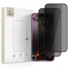TECH-PROTECT GLASS SPY+ Privacy védőüveg 2-PACK iPhone 16 Pro / 17 / 17 Pro készülékhez