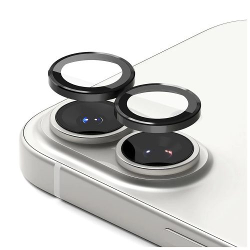 Ringke iPhone 17 készülékhez kamera keretvédő 2-es csomag fekete.