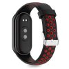TECH-PROTECT ICONBAND AIR XIAOMI SMART BAND 8 / 9 / 10 / NFC készülékhez védőtok fekete/piros