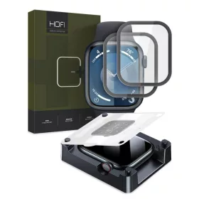   HOFI Hybrid Pro+ 2 db Hybrid üvegfólia Apple Watch 7/8/9 készülékhez (45 mm) fekete