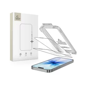   TECH-PROTECT QUICK SET+ 2-PACK Temperált üveg kijelzővédő iPhone 17 készülékhez fekete