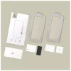 TECH-PROTECT QUICK SET+ 2-PACK Temperált üveg kijelzővédő iPhone 17 készülékhez fekete