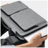 TECH-PROTECT DEFENDER 13-14 hüvelykes laptop készülékhez táska krétaszürke