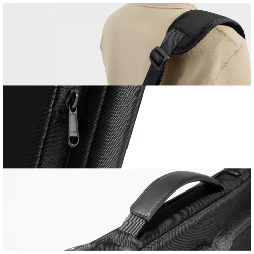 TECH-PROTECT DEFENDER BAG laptop táska 15-16 hüvelykes készülékhez fekete