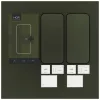 Edzett üveg HOFI GLASS PRO+ 2-PACK iPhone 16 készülékhez fekete