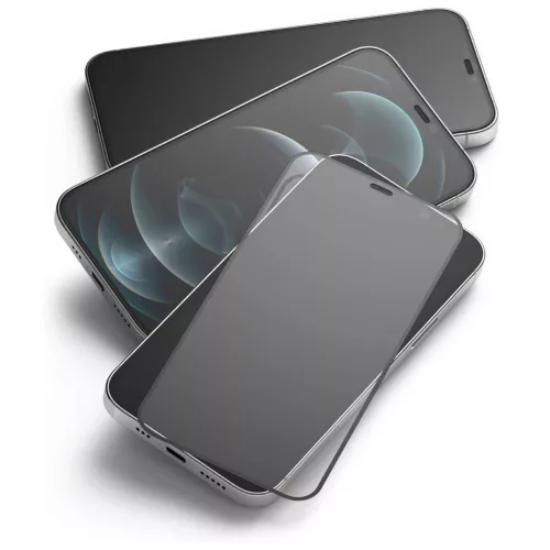 HOFI GLASS PRO+ temperált üveg kijelzővédő 2-PACK iPhone 16 Pro / 17 / 17 Pro készülékhez, fekete