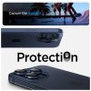 SPIGEN OPTIK PRO GLAS.TR "EZ FIT" kameravédő 2-PACK iPhone 14 Pro / Max, 15 Pro / Max, 16 Pro / Max, 17 Pro / Max készülékhez kék titán