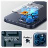 SPIGEN OPTIK PRO GLAS.TR "EZ FIT" kameravédő 2-PACK iPhone 14 Pro / Max, 15 Pro / Max, 16 Pro / Max, 17 Pro / Max készülékhez kék titán