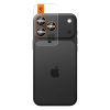 SPIGEN Optik Pro Glas.Tr "EZ FIT" Kameravédő 2 db iPhone 14 Pro/Max, iPhone 15 Pro/Max, iPhone 16 Pro/Max, iPhone 17 Pro/Max készülékhez narancssárga