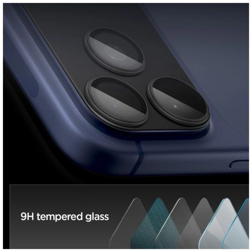 Spigen Optik Pro XL GLAS.TR "EZ FIT" kamera védő iPhone 17 Pro készülékhez fekete