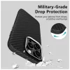 TECH-PROTECT ION CARBON MAGSAFE tok Samsung Galaxy S25 Ultra készülékhez fekete/ezüst
