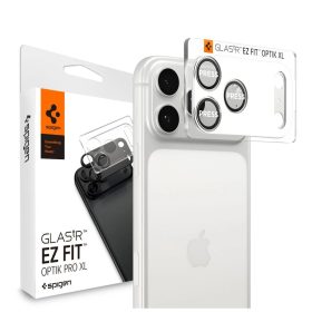   SPIGEN OPTIK PRO XL GLAS.TR EZ FIT kamera védő iPhone 17 Pro készülékhez ezüst