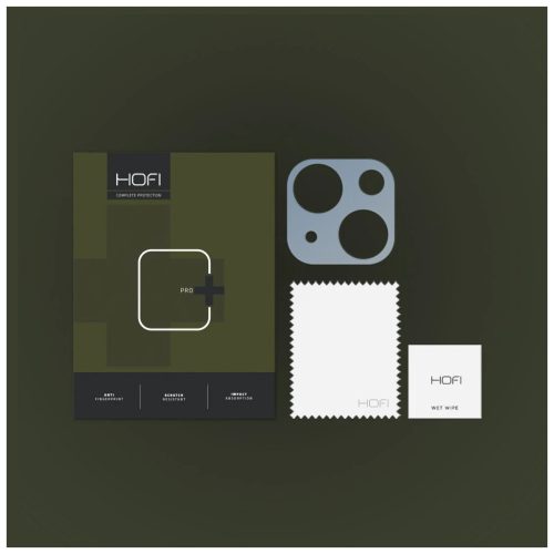 Kamera lencse védő HOFI ALUCAM PRO+ iPhone 14/14 Plus/15/15 Plus készülékhez kék