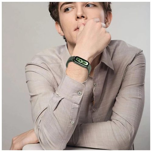 TECH-PROTECT NYLONMAG védőtok Xiaomi Smart Band 8/9/10 NFC készülékhez fekete