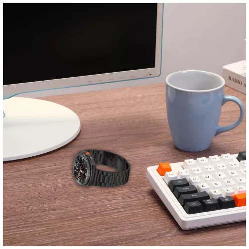 TECH-PROTECT rozsdamentes óra tok – Samsung Galaxy Watch 8 / Classic készülékhez (40/44/46 MM) ezüst