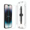 SPIGEN GLAS.TR "EZ FIT" 2-PACK iPhone 14 Pro készülékhez kijelzővédő – átlátszó