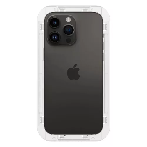 SPIGEN GLAS.TR "EZ FIT" 2-PACK iPhone 14 Pro készülékhez kijelzővédő – átlátszó