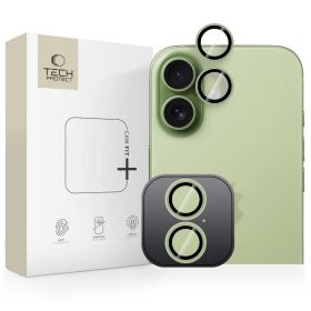   Tech-Protect Camring Fit+ iPhone 16 / 16 Plus / 17 készülékhez kamera lencsevédő zsálya