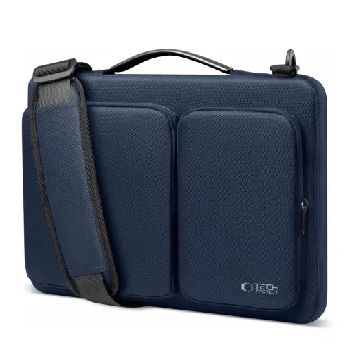 TECH-PROTECT DEFENDER táska laptop 13-14 készülékhez tengerészkék