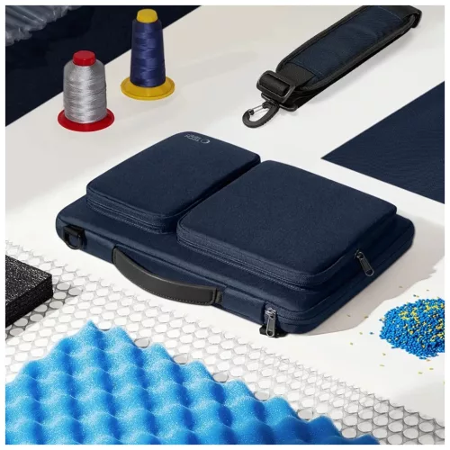 TECH-PROTECT DEFENDER táska laptop 13-14 készülékhez tengerészkék