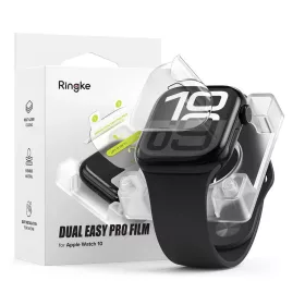   RINGKE DUAL EASY PRO védőfólia 2-csomag APPLE WATCH 10/11 (46 MM) készülékhez átlátszó