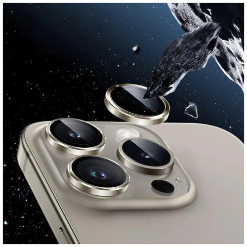 TECH-PROTECT CAMRING FIT+ iPhone 16 / 16 PLUS / 17 készülékhez kamera védő ködkék