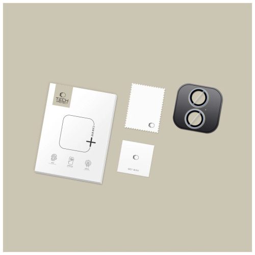 TECH-PROTECT CAMRING FIT+ iPhone 16 / 16 PLUS / 17 készülékhez kamera védő ködkék