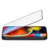 Spigen Glass FC kijelzővédő iPhone 13/13 Pro/14/16e/17e készülékhez fekete