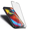 Spigen Glass FC kijelzővédő iPhone 13/13 Pro/14/16e/17e készülékhez fekete