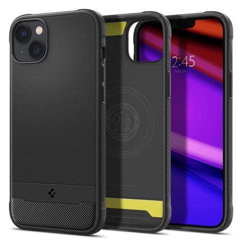 SPIGEN RUGGED ARMOR MAG MAGSAFE iPhone 14 készülékhez tok matte fekete