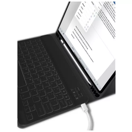 TECH-PROTECT SC PEN + KEYBOARD iPad 10.9” (10/2022) és iPad 11” (11/2025) készülékhez fekete